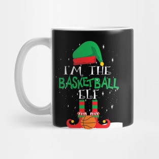 basketball elf matching family group christmas gift Mug